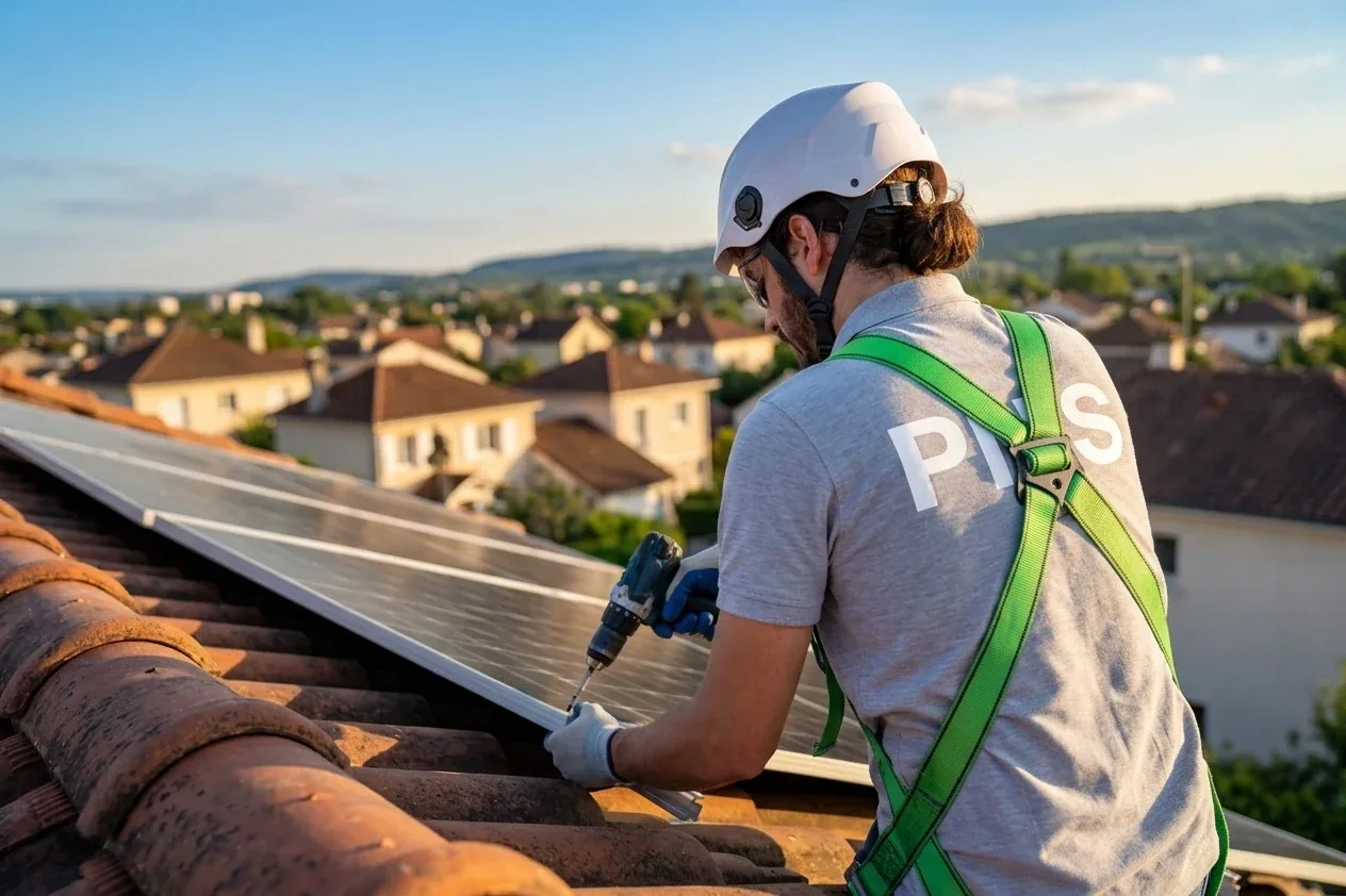 Panneaux solaires dans les Hauts-de-Seine