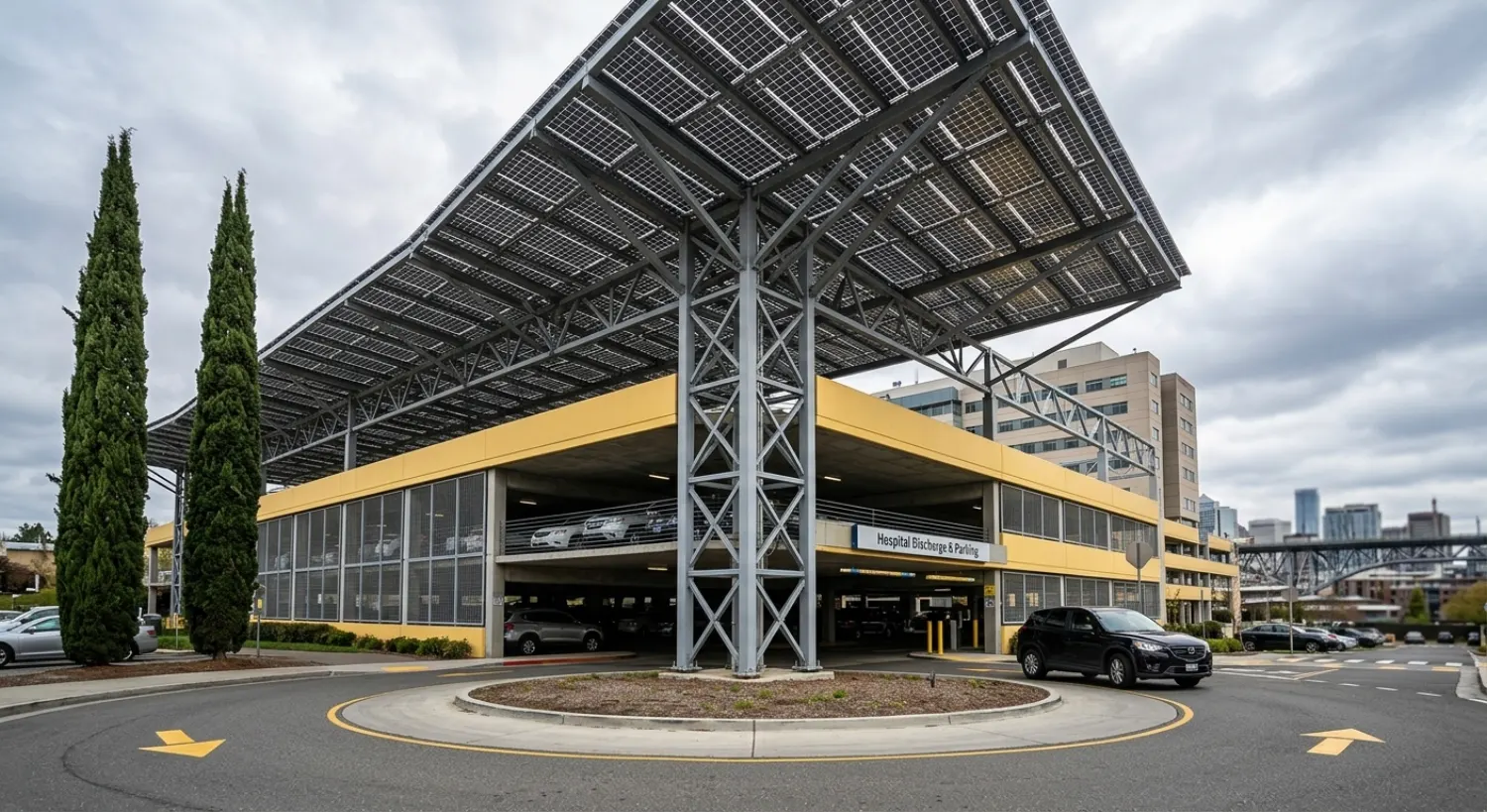 Ombrière photovoltaïque Ombrière photovoltaïque